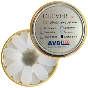 محافظ گوش ژله ای دوازده جفت CLEVER plus