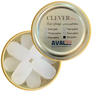 محافظ گوش ژله ای شش جفت CLEVER plus
