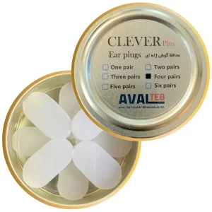 محافظ گوش ژله ای چهار جفت CLEVER plus